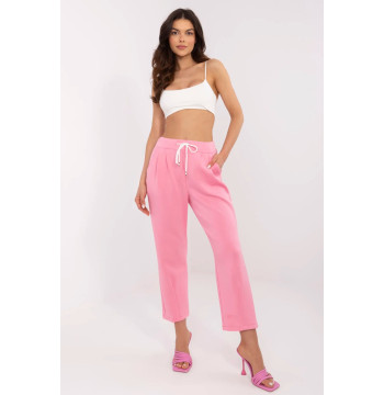 Spodnie Dresowe Model DHJ-SP-20523.66P Pink - Italy Moda
