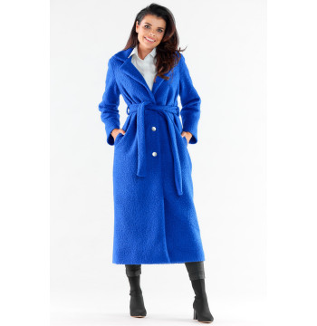 Płaszcz Damski Model A547 Blue - awama