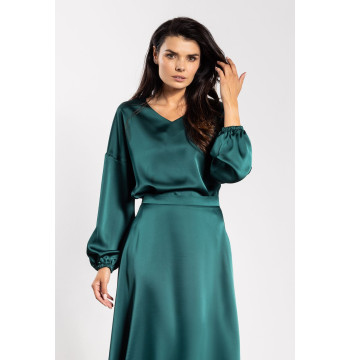 Bluzka Model A740 Bottle Green - awama