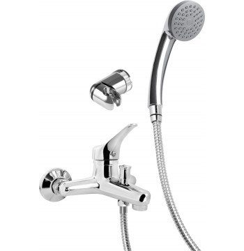 Bateria wannowa ścienna z zestawem prysznicowym BOJ_011M 5908212080023