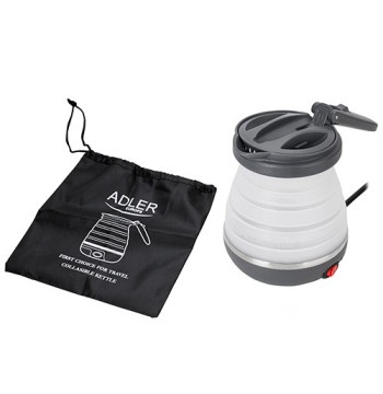 Czajnik elektryczny Adler AD 1279 (750W 0.6l; kolor biały)