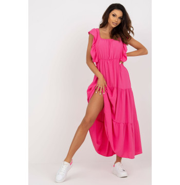 Sukienka Model DHJ-SK-8352.04 Dark Pink - Italy Moda