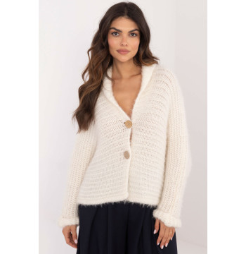 Sweter Damski Model TW-SW-BI-25002.88P Ecru - Och Bella