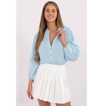 Bluzka Model TW-KS-BI-3145.67 Light Blue - Och Bella