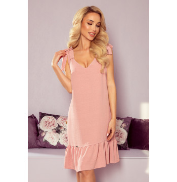 Sukienka Model Rosita 306-3 Powder Pink - Numoco
