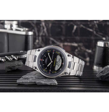 Zegarek Męski CASIO DUAL AW-80D-1AVDF + BOX