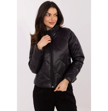 Kurtka Damska Model MI-KR-88630.60P Black - Italy Moda