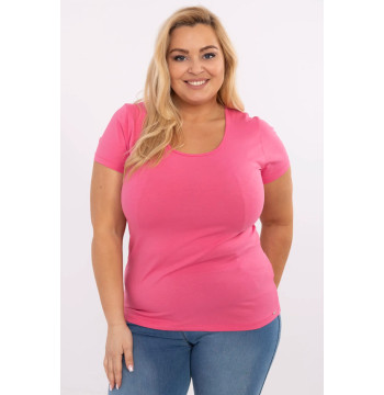 Tshirt Damski Model RV-TS-A556.03 Dark Pink - Relevance