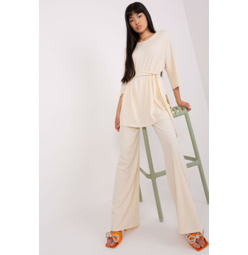 Spodnie Komplet Model LK-KMPL-509389.28P Light Beige - Lakerta