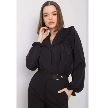 Koszula Damska Model TW-KS-BP-5078.21 Black - Och Bella