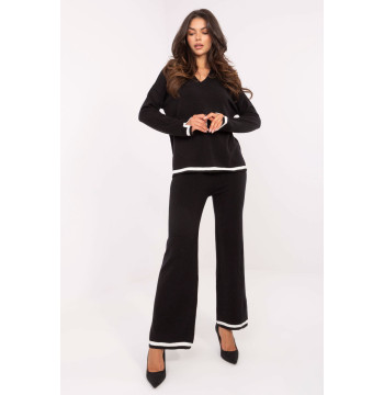 Spodnie Komplet Model IT-KMPL-99062.66 Black - Italy Moda