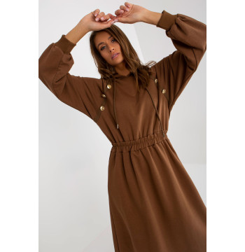 Sukienka Model RV-SK-8336.12P Brown - Relevance
