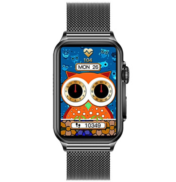 Smartwatch Damski RUBICON RNCF06 Black SMARUB215
