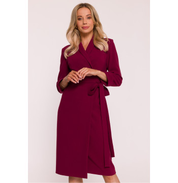 Sukienka Model S415 Bordo - Stylove