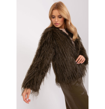 Kurtka Damska Model AT-KR-2359.96P Khaki - AT