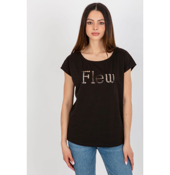 T-shirt Damski Model FA-TS-8515.46 Black - Fancy