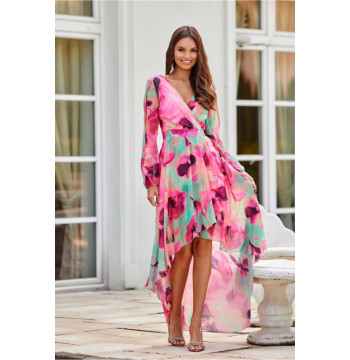 Sukienka Model Carlotta SUK0412-46D Mutlicolor - Roco Fashion