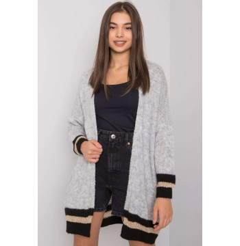 Sweter Kardigan Model TW-SW-BI-A21768.21 Grey - Och Bella