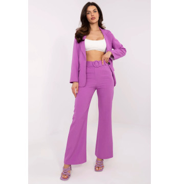 Spodnie Damskie Model DHJ-SP-18737.08 Violet - Italy Moda