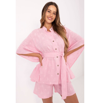 Spodnie Komplet Model LK-KMPL-510072.68 Light Pink - Lakerta