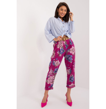 Spodnie Damskie Model DHJ-SP-1365.89 Violet - Italy Moda