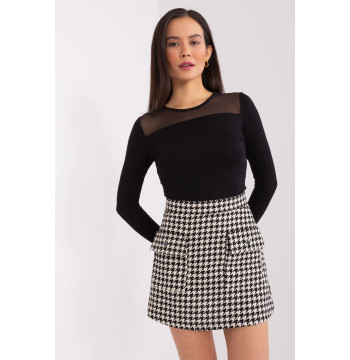 Spódnica Model LK-SD-509478-1.53P White/Black - Lakerta