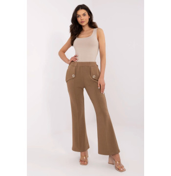 Spodnie Dresowe Model DHJ-SP-20518.12 Light Brown - Italy Moda