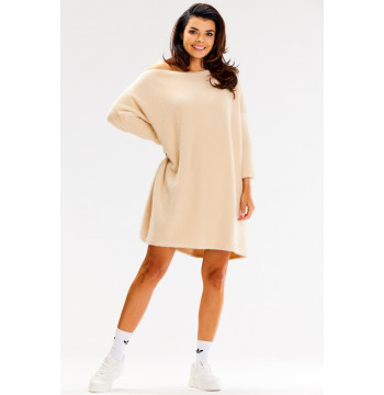 Sweter Damski Model A618 Beige - awama