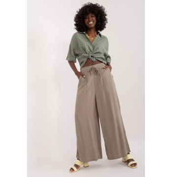 Spodnie Damskie Model D73761M62237E Khaki - Sublevel