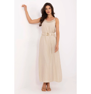 Sukienka Model MI-SK-A6401.00 Beige - Italy Moda