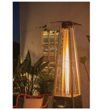 11x Parasol Grzewczy Gazowy Promiennik Ogrzewacz 13 KW 227cm Zestaw z Pokrowcem