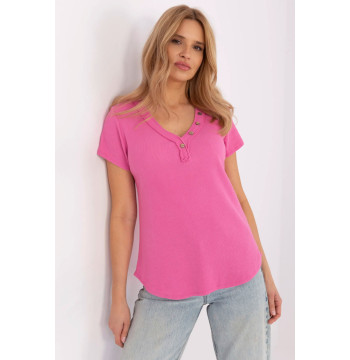 Bluzka Model DHJ-BZ-25168.00 Pink - Italy Moda