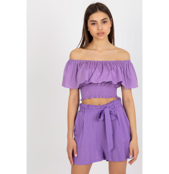 Bluzka Model LK-TP-508609.37 Violet - Lakerta