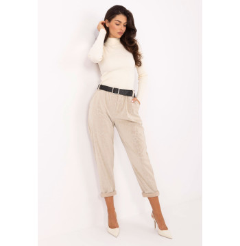 Spodnie Damskie Model IT-SP-242976.29P Light Beige - Italy Moda