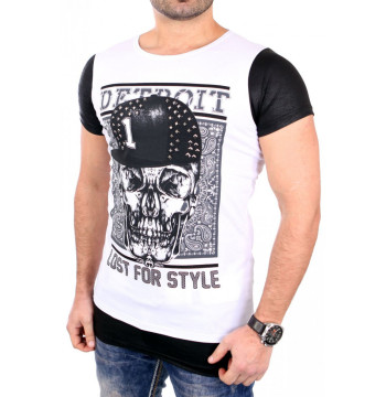Tshirt Męski Model 17169 White - YourNewStyle