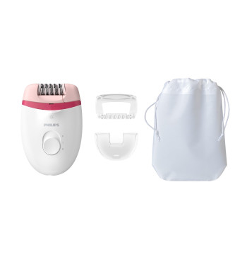 Depilator z dyskami Philips Satinelle BRE255/00 (kolor biały)