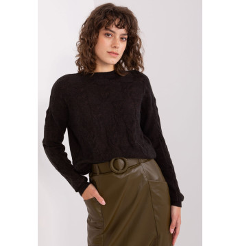 Sweter Damski Model AT-SW-2340.22 Black - AT