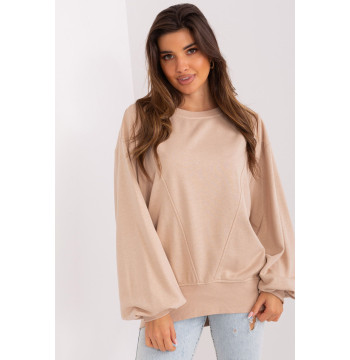Bluza Damska Model EM-BL-716.14 Beige - Ex Moda