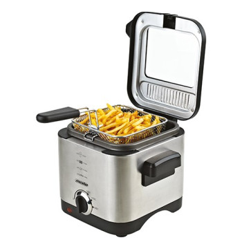 Frytownica MESKO MS 4910 (1,5 l; 0,5 kg; 900W; kolor srebrny)