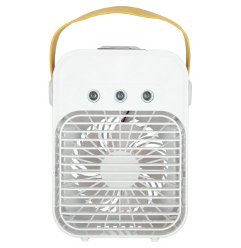 Klimator przenośny klimatyzer biurkowy mini klimatyzator na wodę 3w1 USB LED