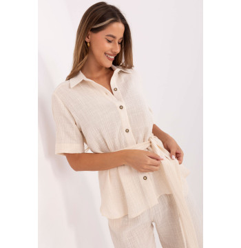 Spodnie Komplet Model LK-KMPL-510096.96 Light Beige - Lakerta
