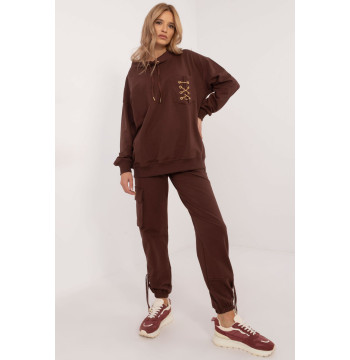 Spodnie Komplet Model CLM-KMPL-1278.08P Brown - Factory Price