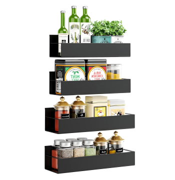 640x Półka Magnetyczna Organizer Kuchenny na Lodówkę Pralkę Przyprawy 2 szt