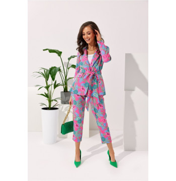Spodnie Damskie Model 0018 B26 Multicolor - Roco Fashion
