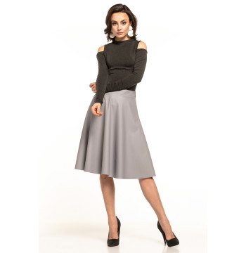 Spódnica Model T318/6 Light Grey - Tessita