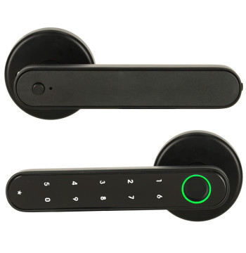 Zamek elektroniczny do drzwi klamka na kod odcisk palca bluetooth