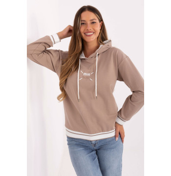 Bluza Damska Model RV-BL-A857.47 Dark Beige - Relevance