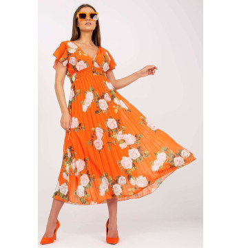 Sukienka Model DHJ-SK-15722.67P Orange - Italy Moda