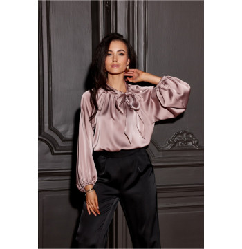 Bluzka Model Ann CAP BLU0196 Cappuccino - Roco Fashion