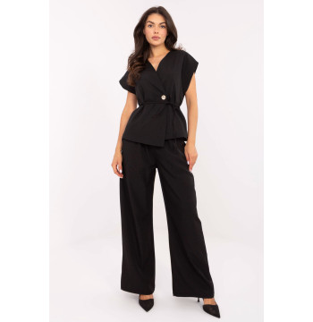 Spodnie Komplet Model IT-KMPL-21029.78 Black - Italy Moda